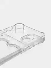 Белый противоударный чехол BROSCORP для Apple iPhone 13 mini силиконовый с усиленными углами