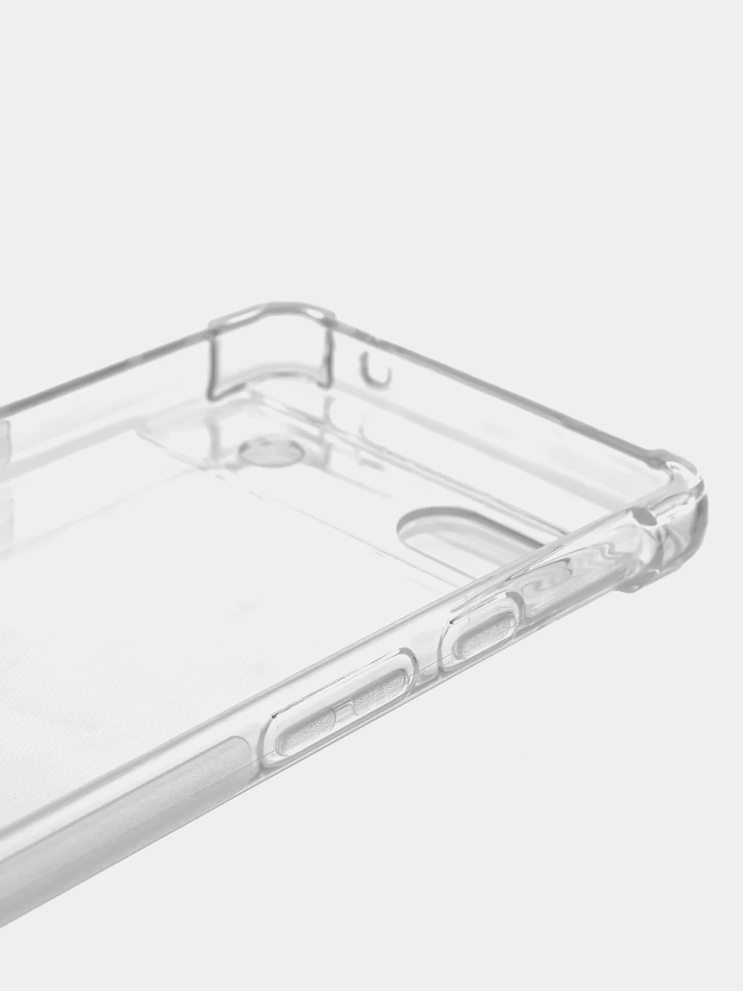 Прозрачный противоударный чехол BROSCORP для Google Pixel 6a, силиконовый с усиленными углами