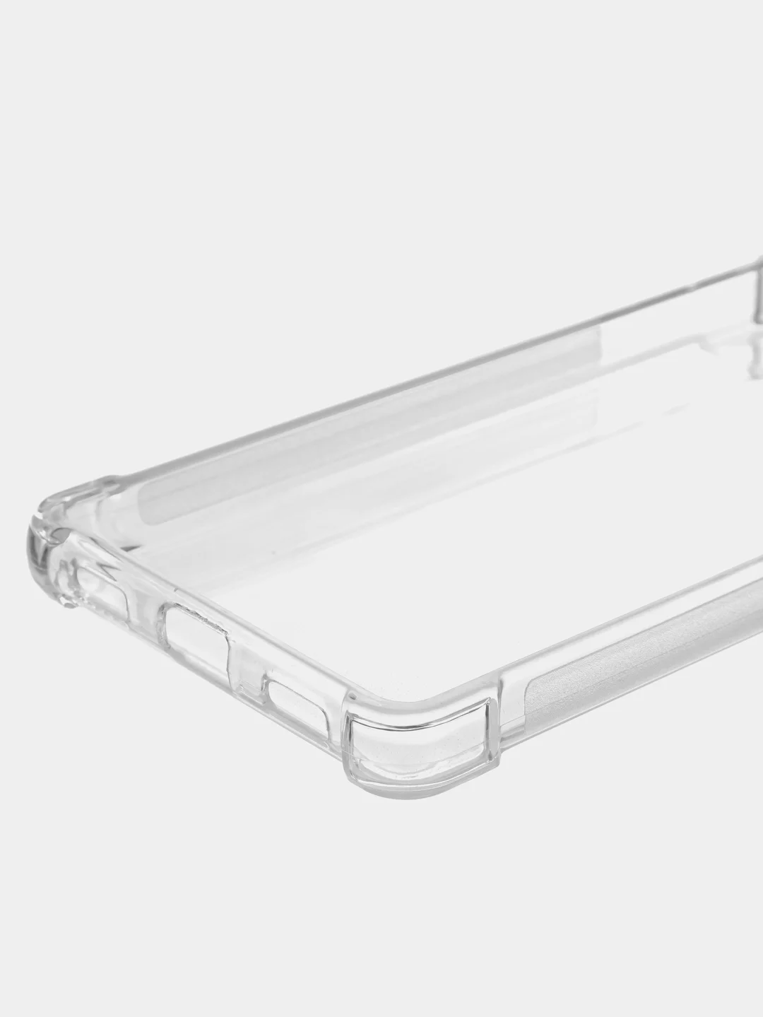 Прозрачный противоударный чехол BROSCORP для Google Pixel 6a, силиконовый с усиленными углами