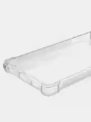 Прозрачный противоударный чехол BROSCORP для Google Pixel 6a, силиконовый с усиленными углами