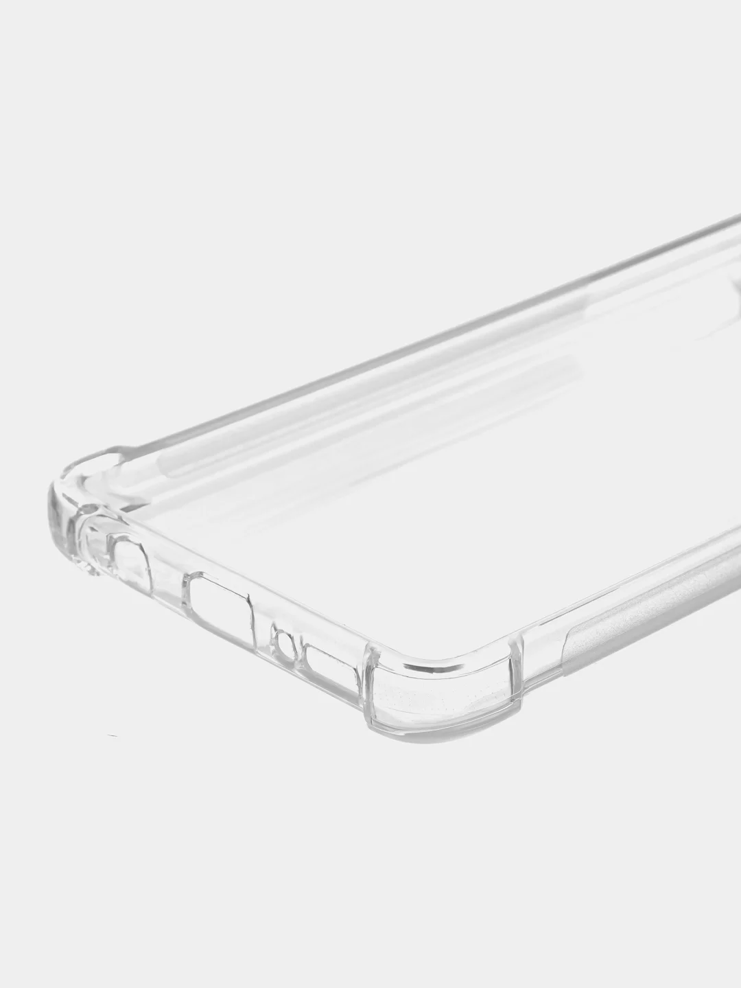 Прозрачный чехол противоударный ROSCO для Samsung Galaxy A51, силиконовый, с усиленными углами