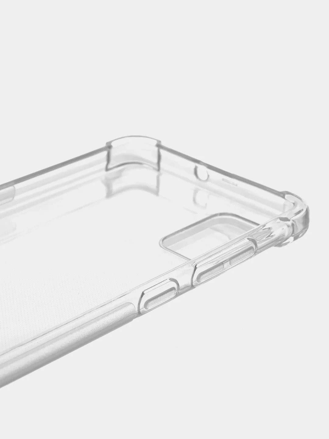 Прозрачный чехол противоударный ROSCO для Samsung Galaxy A51, силиконовый, с усиленными углами
