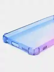 Фиолетовый противоударный чехол BROSCORP для Tecno Spark 9 Pro и 9T силиконовый с усиленными углами