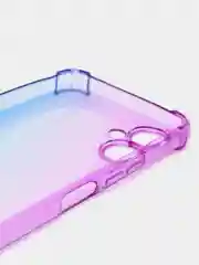 Фиолетовый противоударный чехол BROSCORP для Tecno Spark 9 Pro и 9T силиконовый с усиленными углами