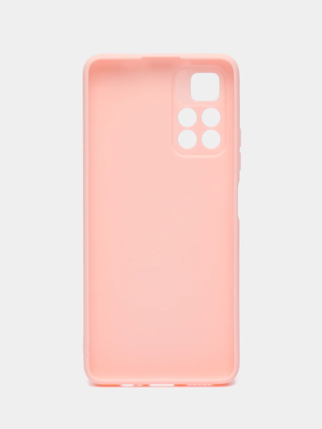 Розовый чехол BROSCORP для Xiaomi Poco M4 Pro 5G,тонкий, матовое покрытие, защита вокруг камер