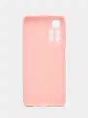 Розовый чехол BROSCORP для Xiaomi Poco M4 Pro 5G,тонкий, матовое покрытие, защита вокруг камер