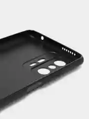 Черный чехол ROSCO для Xiaomi Mi 11T матовый, силиконовый, бортик вокруг камер