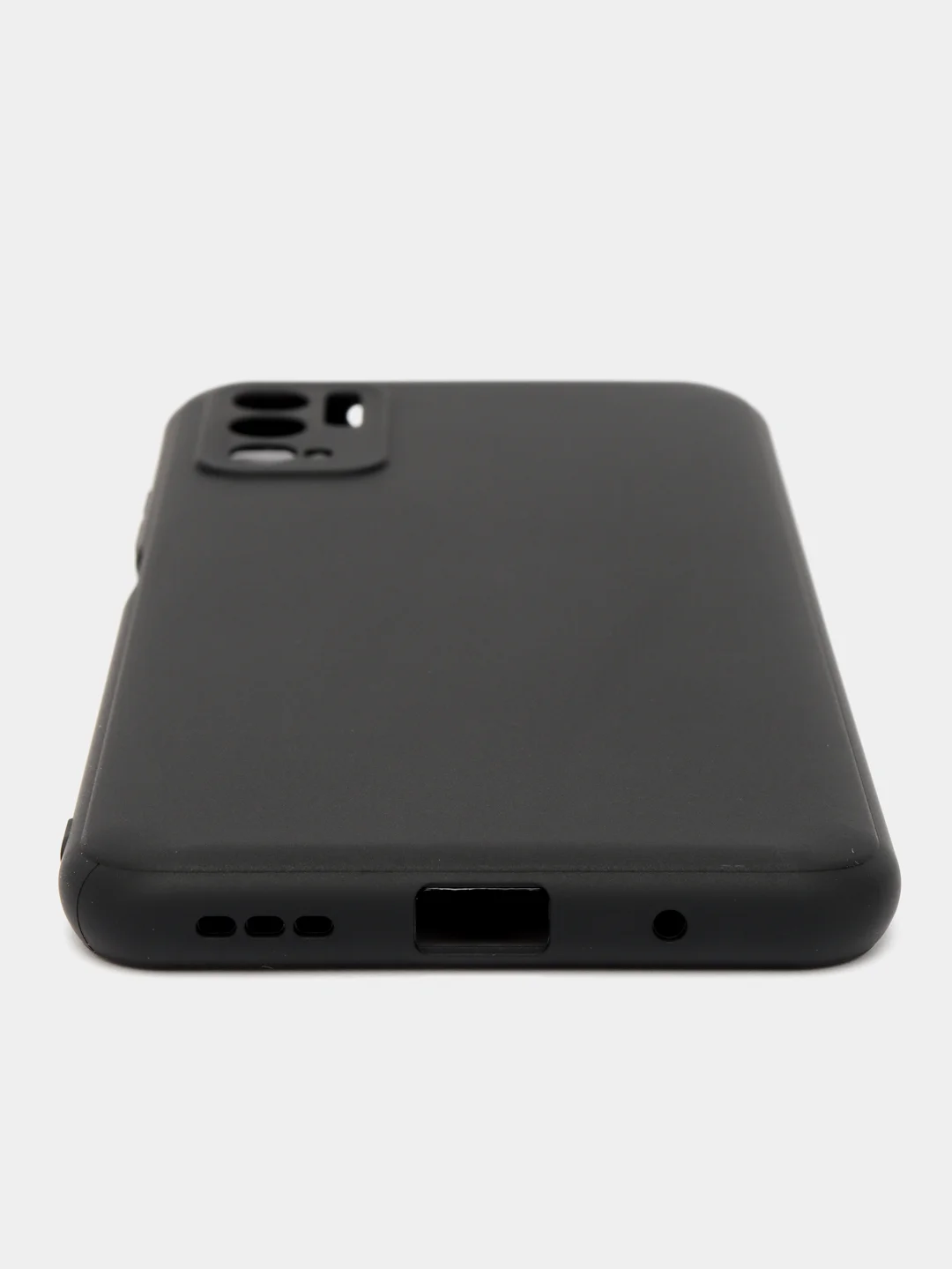 Черный чехол ROSCO для Xiaomi Poco M3 Pro, Redmi Note 10 5G и Note 10T, матовый, силиконовый
