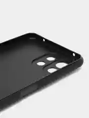 Черный чехол для Xiaomi Mi 11 Lite/ 5G/ 5G NE силиконовый ROSCO матовый с бортиком- защитой камер