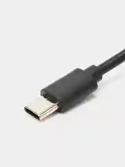 Черный кабель-переходник OTG USB 2.0 Type-A to USB Type-C для смартфонов/планшетов ROSCO 11,5 см