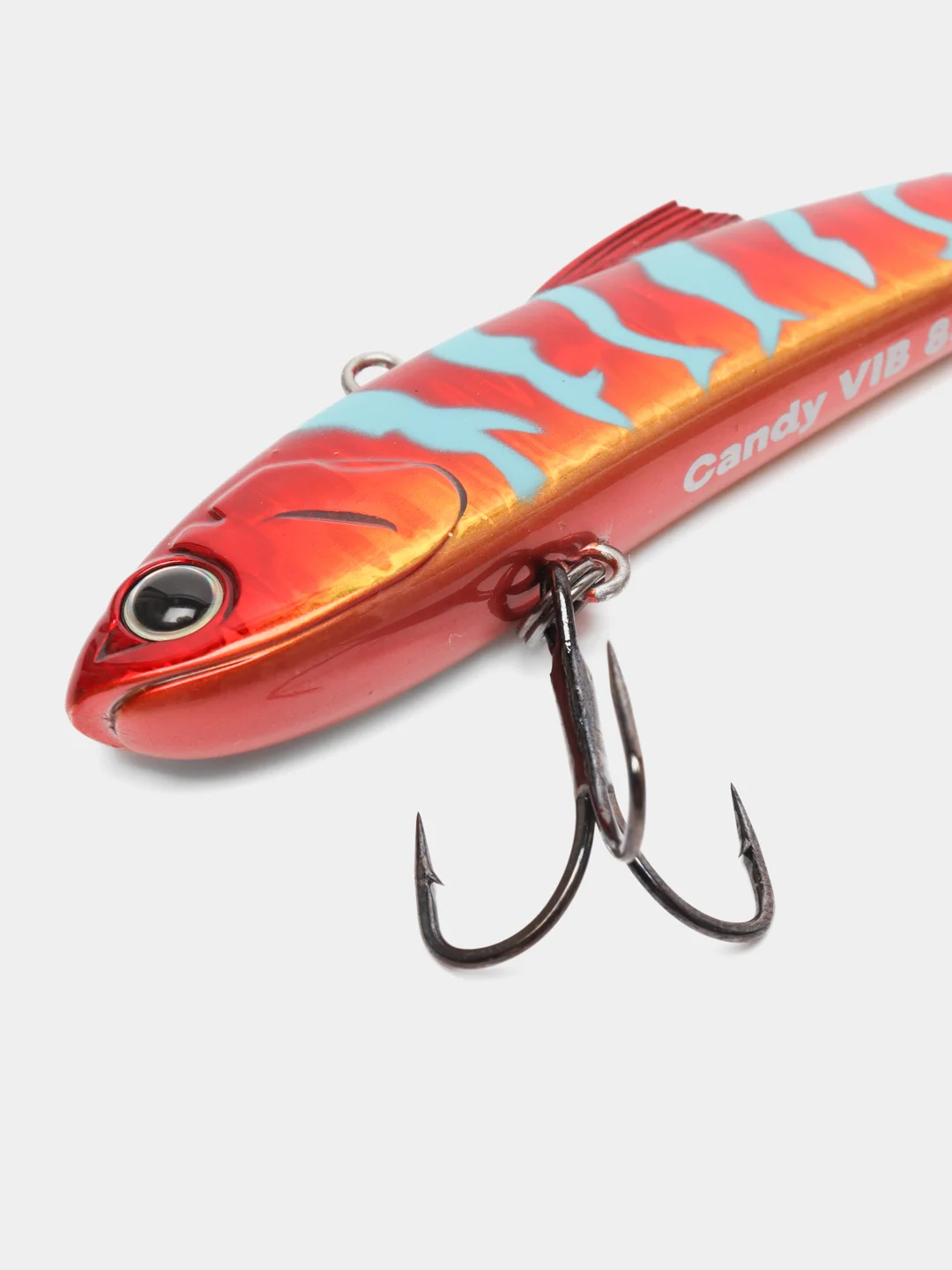 Красный раттлин Narval Frost Candy Vib, 85 mm, 26 g