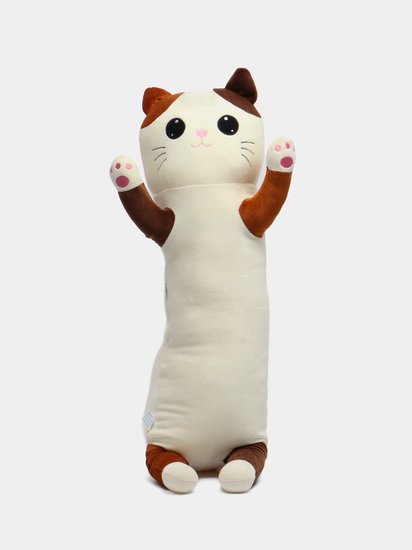 Игрушка-подушка антистресс "Кот батон", 50 см, 70 см