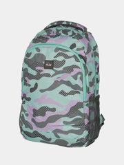 Рюкзак для мальчиков школьный Turquoise Camouflage, Milan