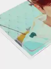Вишнёвый наклейка на банковскую карту stray kids