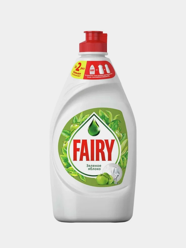 Средство для мытья посуды Fairy "Зеленое яблоко", 400 мл
