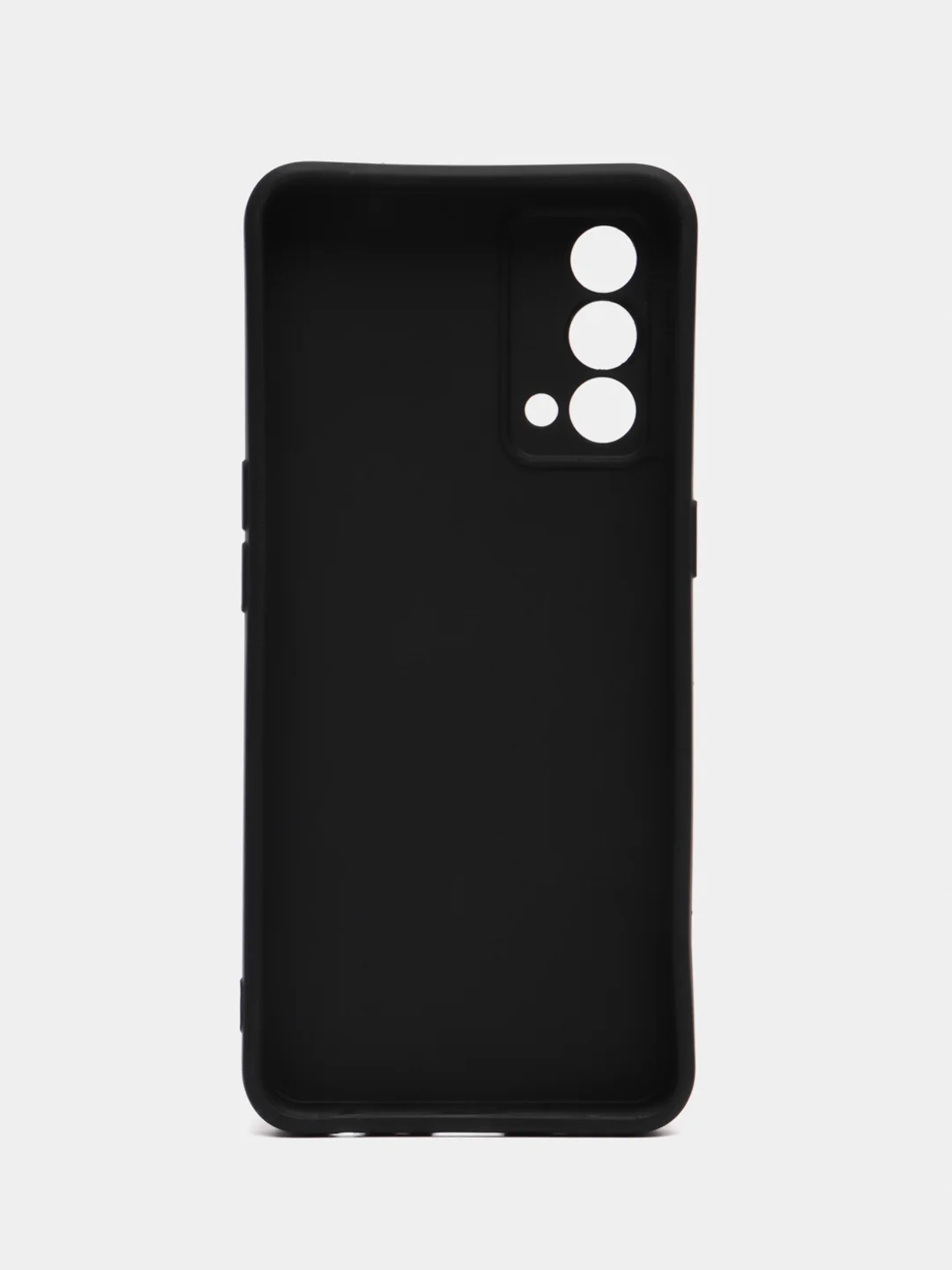 Черный чехол для Realme GT Master Edition (Реалми ГТ Мастер Едишн), прозрачный