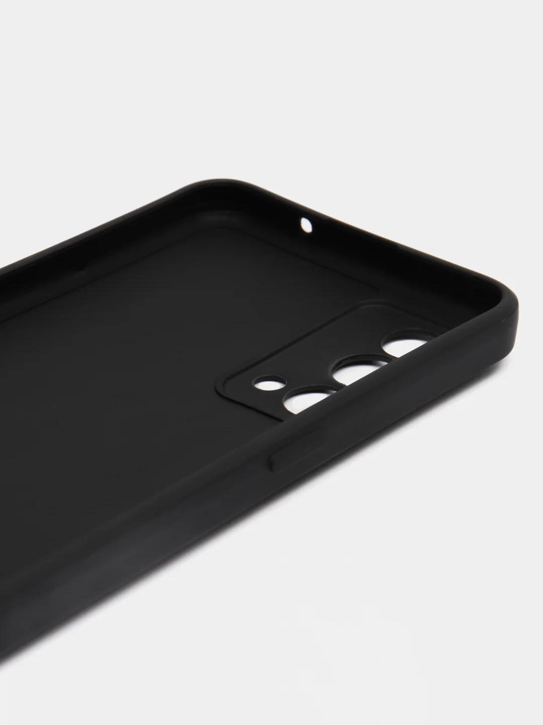 Черный чехол для Realme GT Master Edition (Реалми ГТ Мастер Едишн), прозрачный