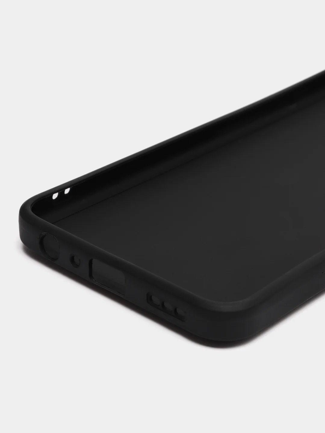 Черный чехол для Realme GT Master Edition (Реалми ГТ Мастер Едишн), прозрачный