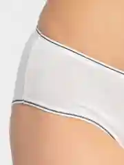 Белый женские трусы слипы