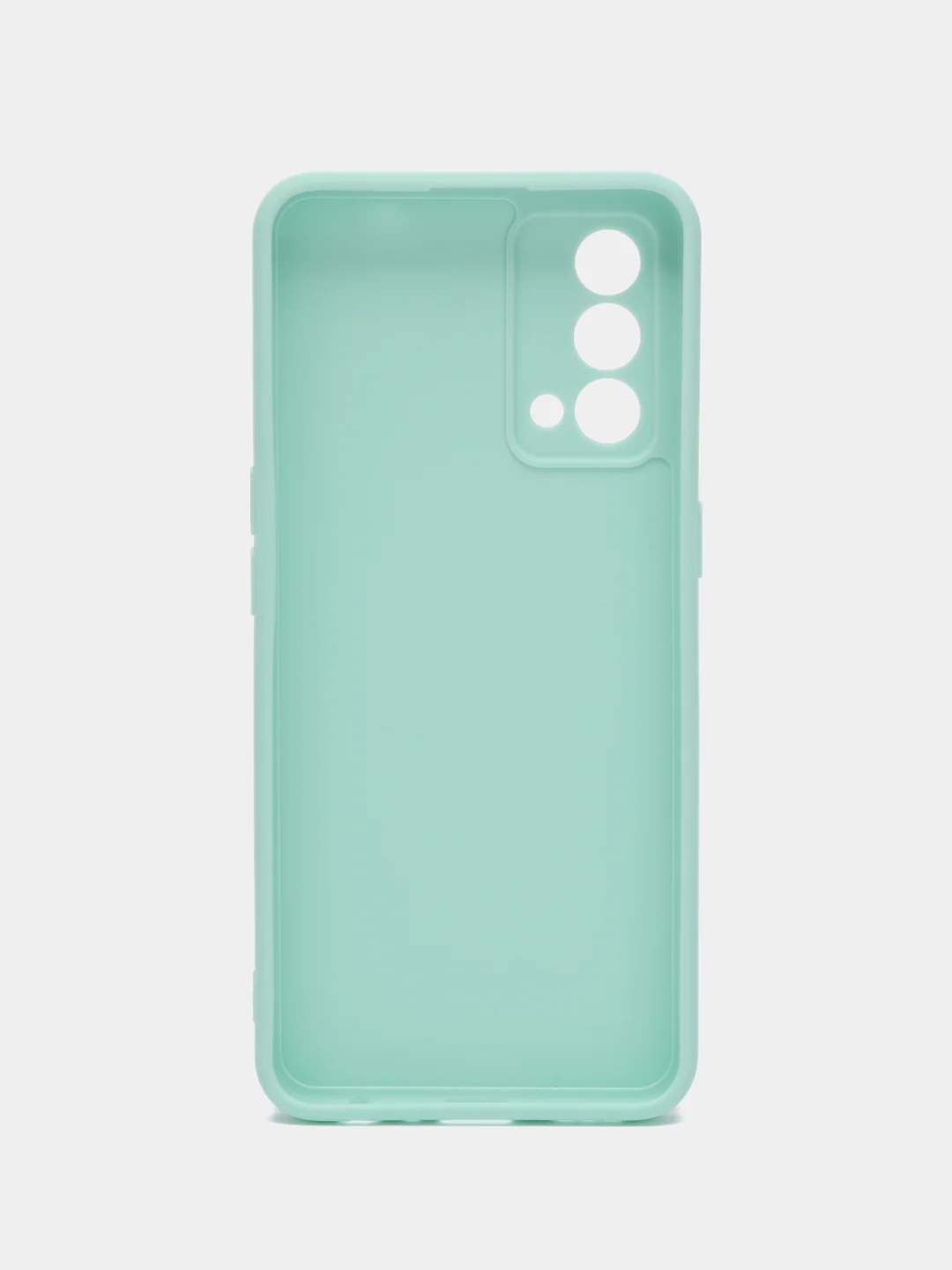 Бирюзовый чехол для Realme GT Master Edition (Реалми ГТ Мастер Едишн), прозрачный
