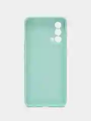 Бирюзовый чехол для Realme GT Master Edition (Реалми ГТ Мастер Едишн), прозрачный