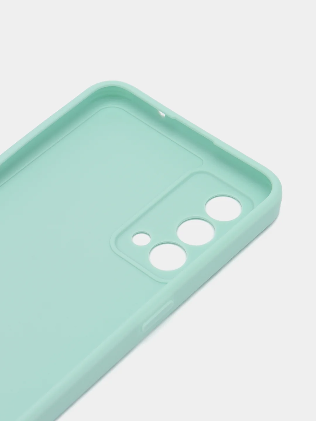 Бирюзовый чехол для Realme GT Master Edition (Реалми ГТ Мастер Едишн), прозрачный