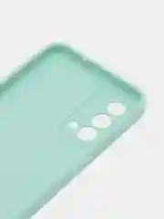 Бирюзовый чехол для Realme GT Master Edition (Реалми ГТ Мастер Едишн), прозрачный