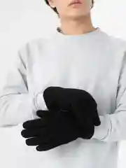Угольный перчатки мужские, утепленные