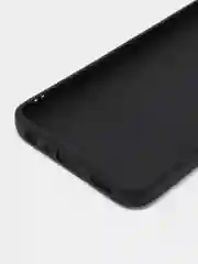 Черный чехол силиконовый для OPPO A55 (Оппо А55), прозрачный