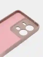 Светло-коричневый чехол Silicone Cover для Vivo V25 / V25E, силиконовый