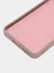 Светло-коричневый чехол Silicone Cover для Vivo V25 / V25E, силиконовый