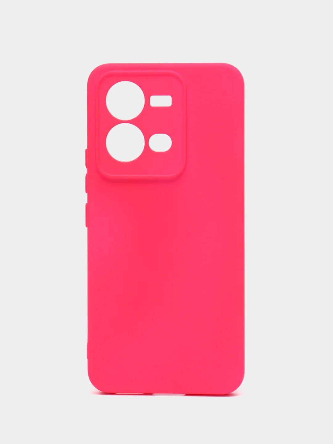 Фуксия чехол Silicone Cover для Vivo V25 / V25E, силиконовый
