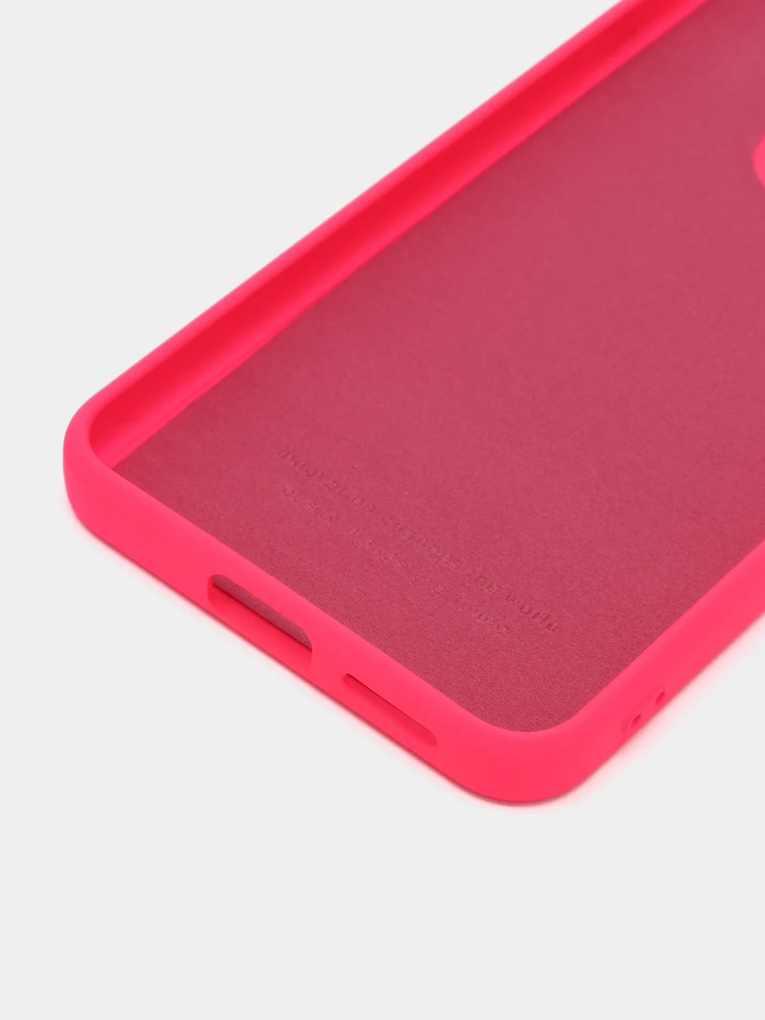 Фуксия чехол Silicone Cover для Vivo V25 / V25E, силиконовый