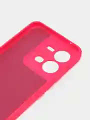 Фуксия чехол Silicone Cover для Vivo V25 / V25E, силиконовый
