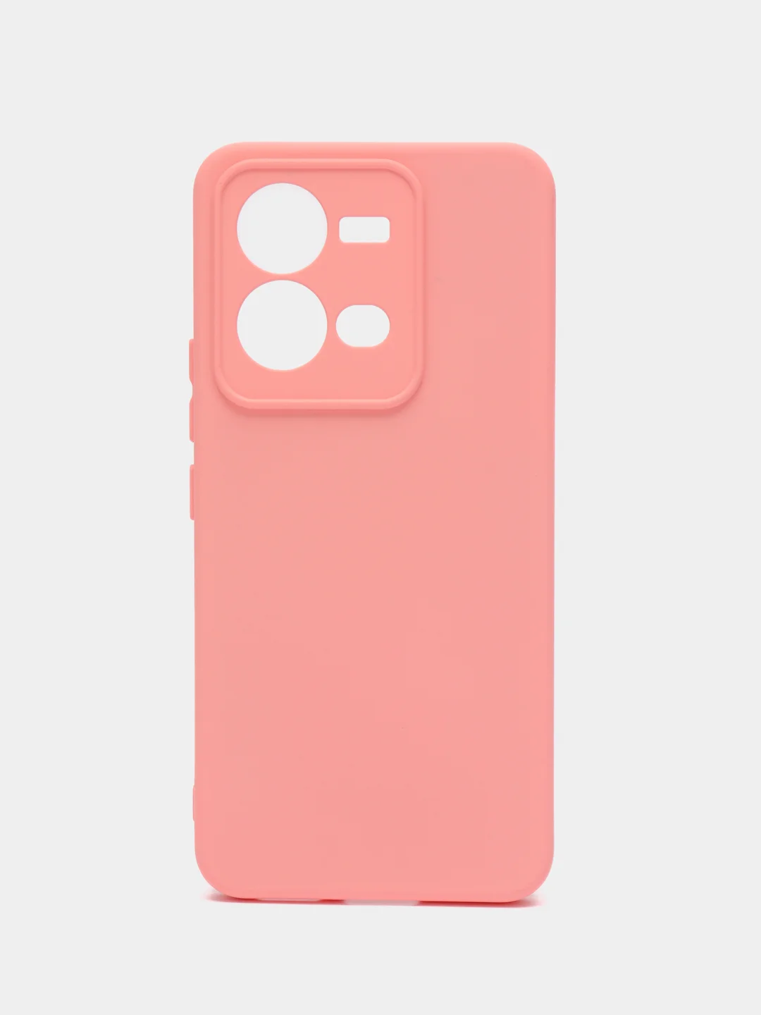 Розовый чехол Silicone Cover для Vivo V25 / V25E, силиконовый