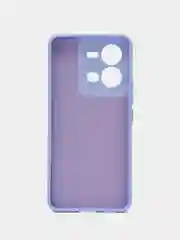 Лавандовый чехол Silicone Cover для Vivo V25 / V25E, силиконовый