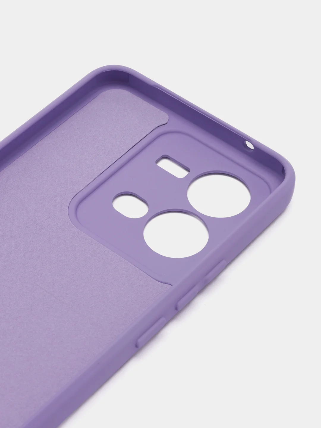 Пурпурный чехол Silicone Cover для Vivo V25 / V25E, силиконовый