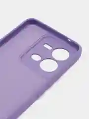 Пурпурный чехол Silicone Cover для Vivo V25 / V25E, силиконовый