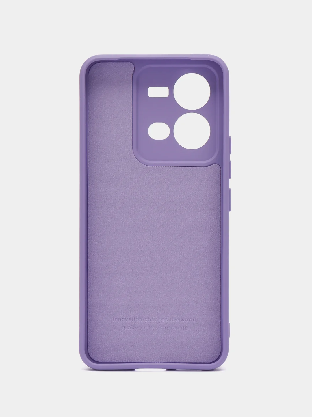 Пурпурный чехол Silicone Cover для Vivo V25 / V25E, силиконовый