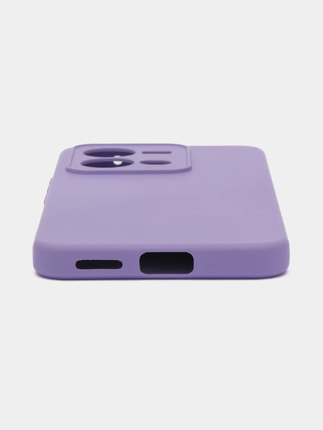Пурпурный чехол Silicone Cover для Vivo V25 / V25E, силиконовый