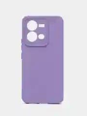Пурпурный чехол Silicone Cover для Vivo V25 / V25E, силиконовый
