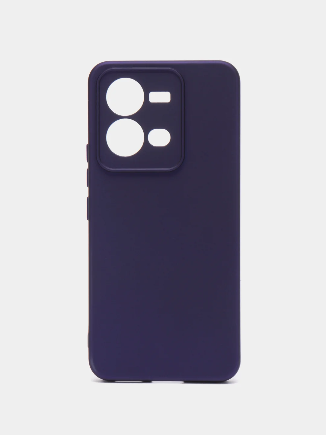 Фиолетовый чехол Silicone Cover для Vivo V25 / V25E, силиконовый