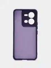 Фиолетовый чехол Silicone Cover для Vivo V25 / V25E, силиконовый