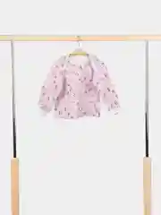 Розовый кофта для малыша футер