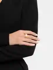 Коричневый акриловое кольцо