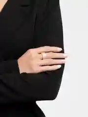 Желтый акриловое кольцо