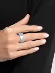 Серый акриловое кольцо