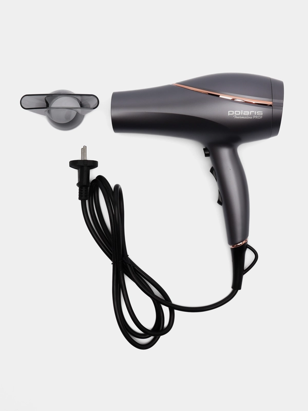 Фен Polaris PHD 2290Ti Tourmaline PROF Графит/розовое золото