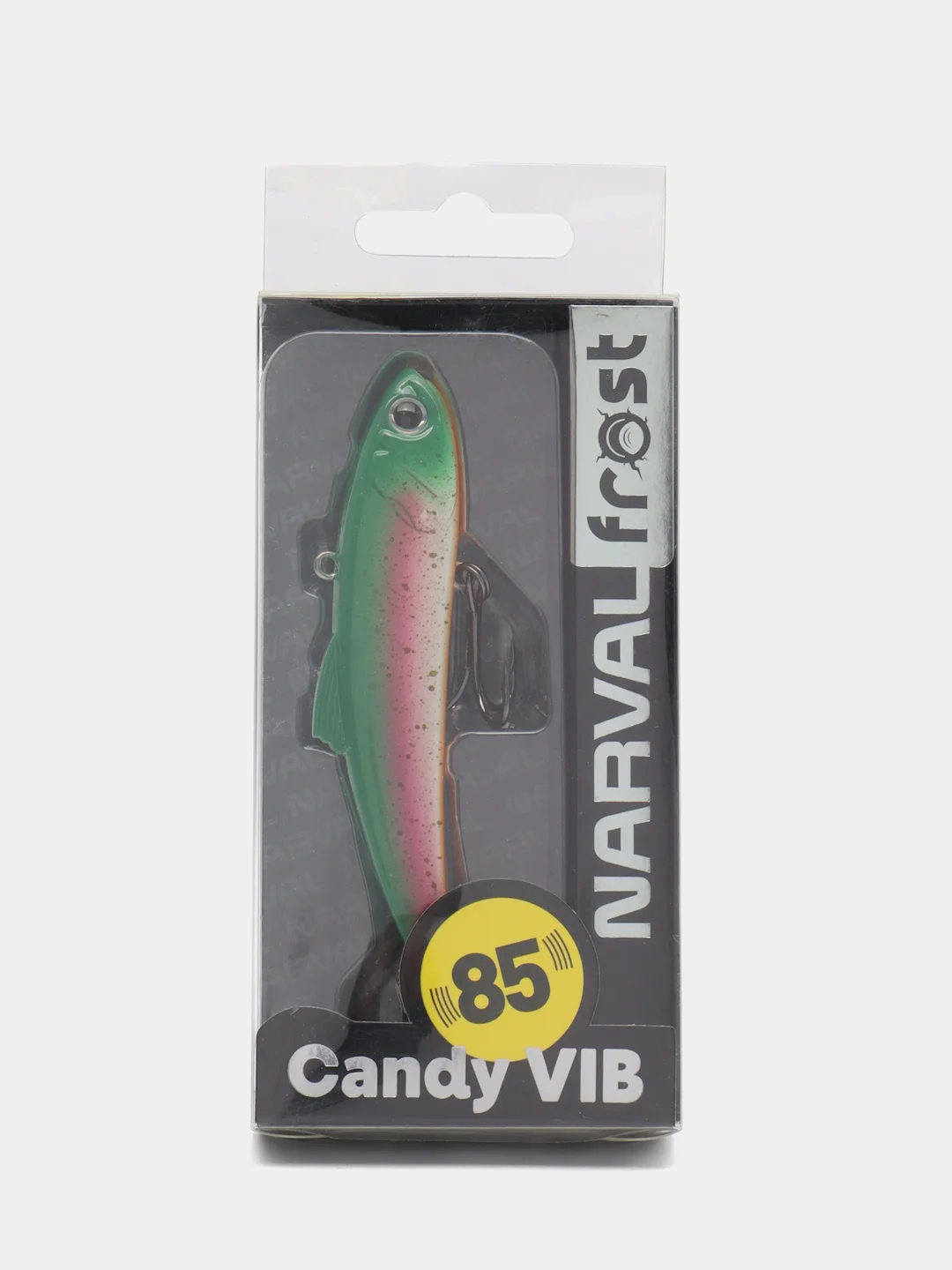 Зеленый раттлин Narval Frost Candy Vib, 85 mm, 26 g