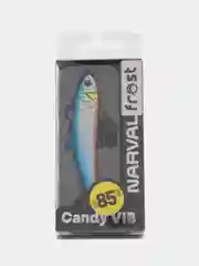 Белый раттлин Narval Frost Candy Vib, 85 mm, 26 g